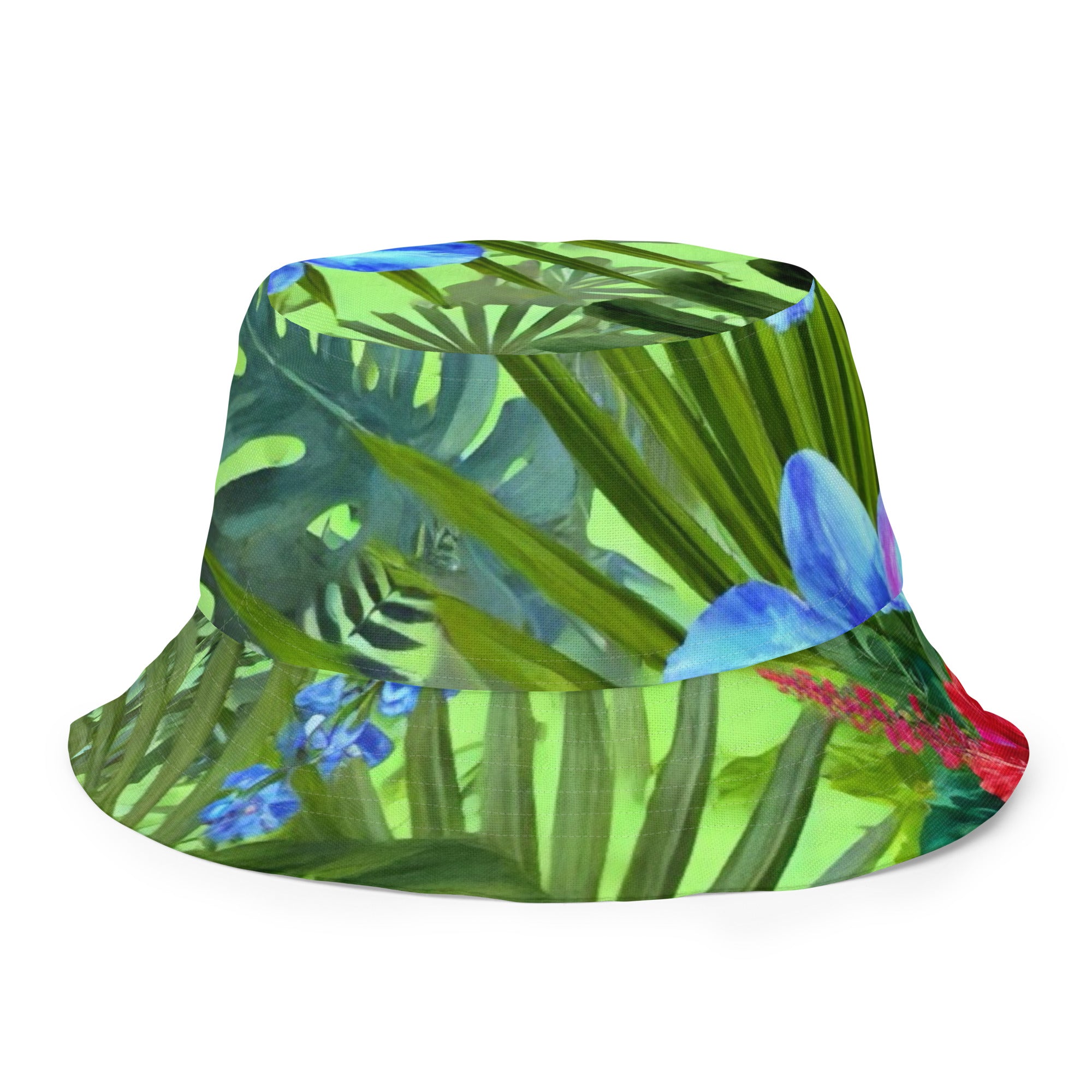 Tropical Reversible bucket hat