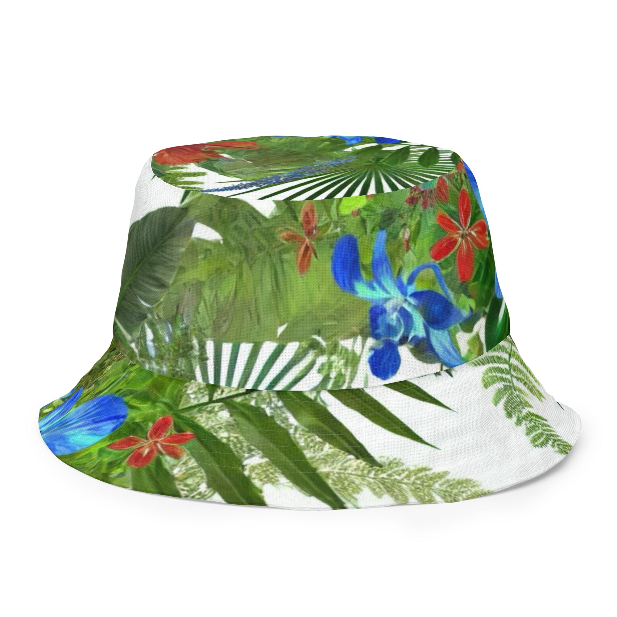 Tropical Reversible bucket hat