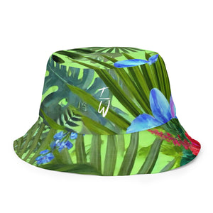 Tropical Reversible bucket hat