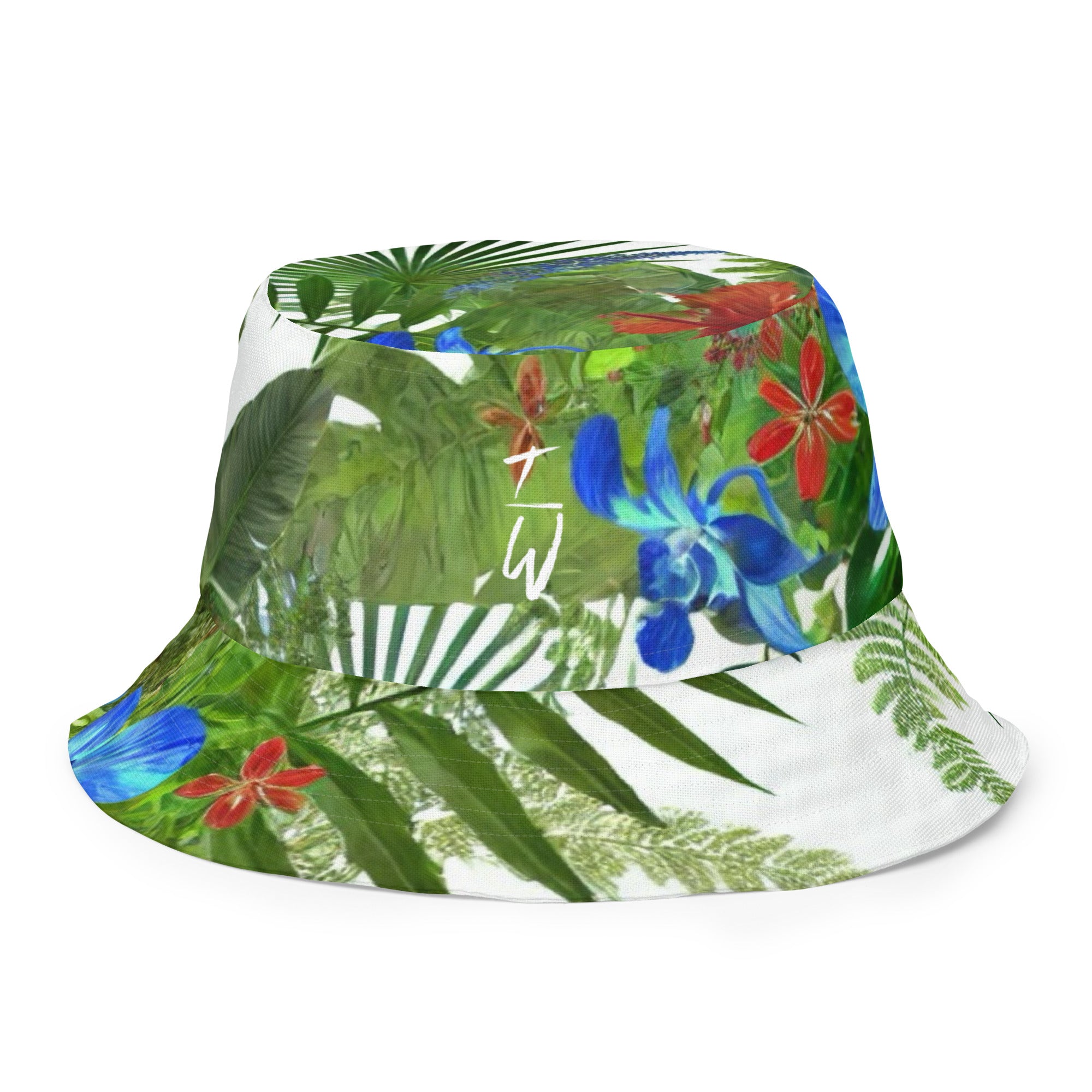 Tropical Reversible bucket hat