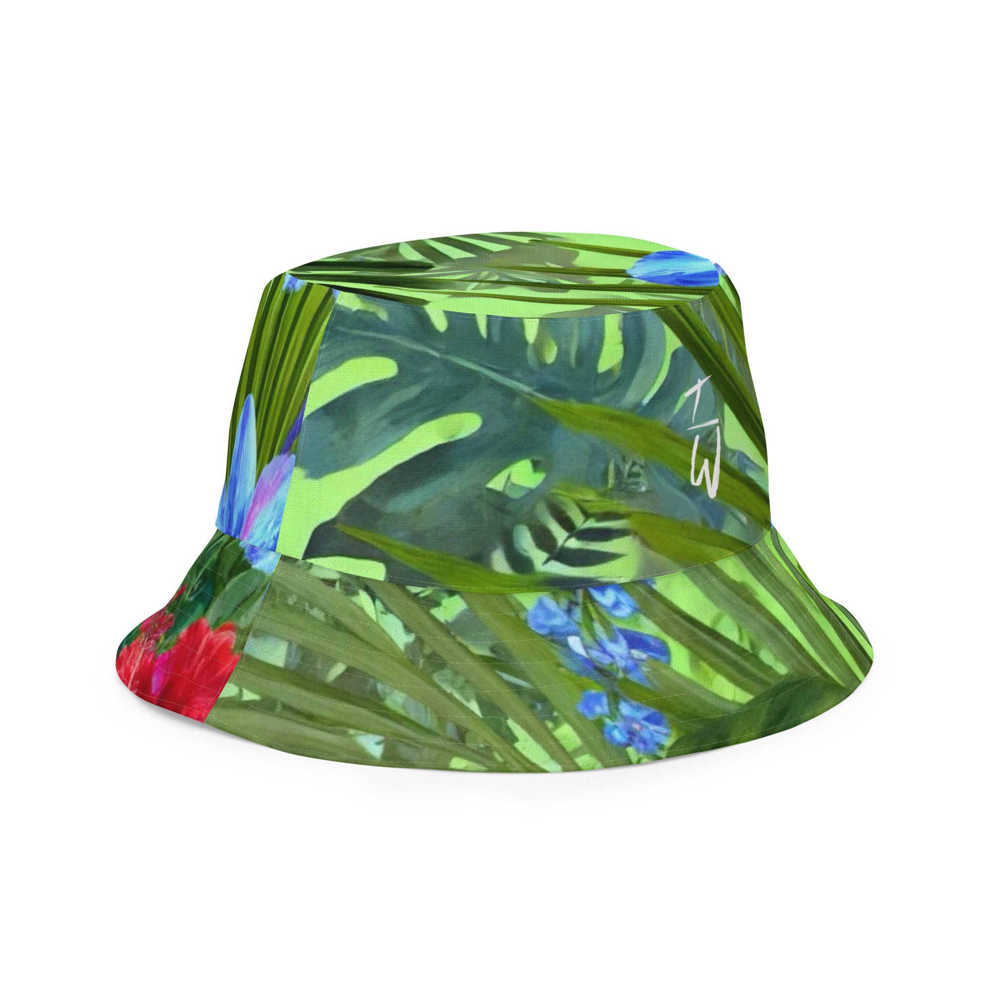 Tropical Reversible bucket hat