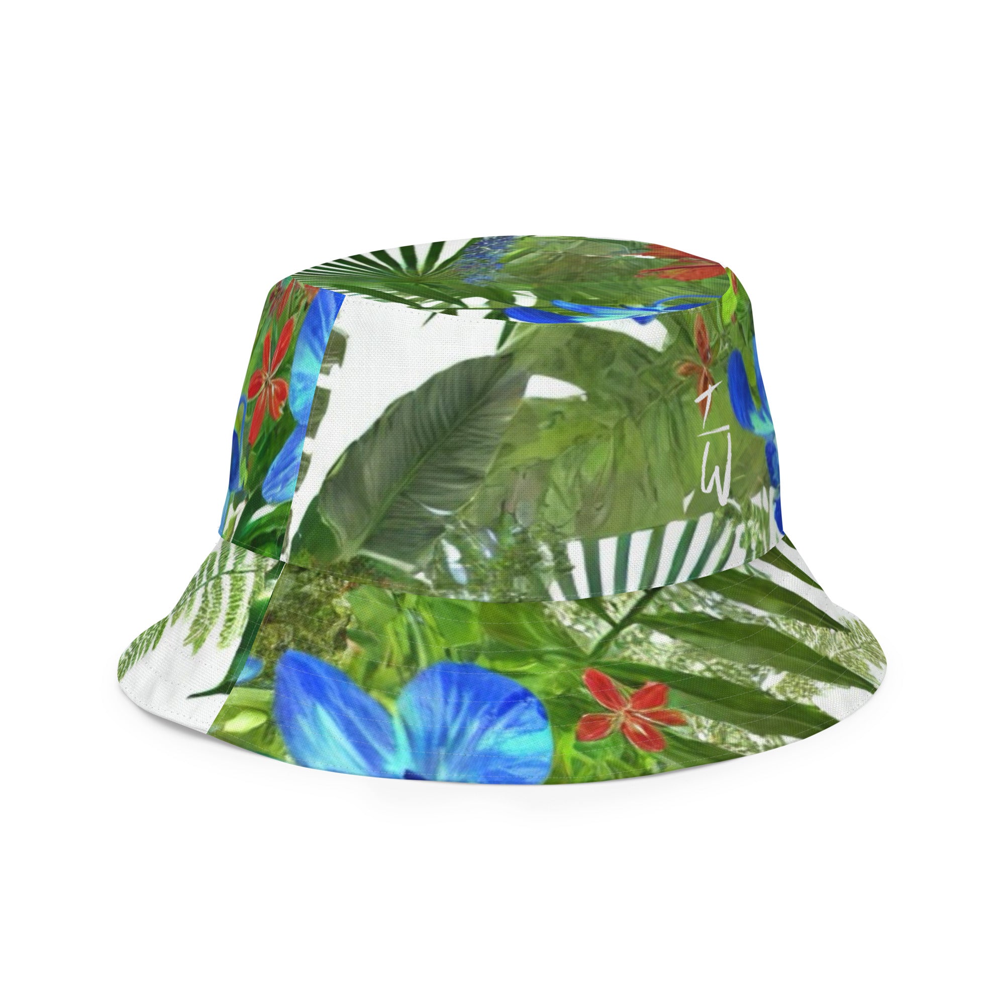 Tropical Reversible bucket hat