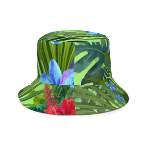 Tropical Reversible bucket hat