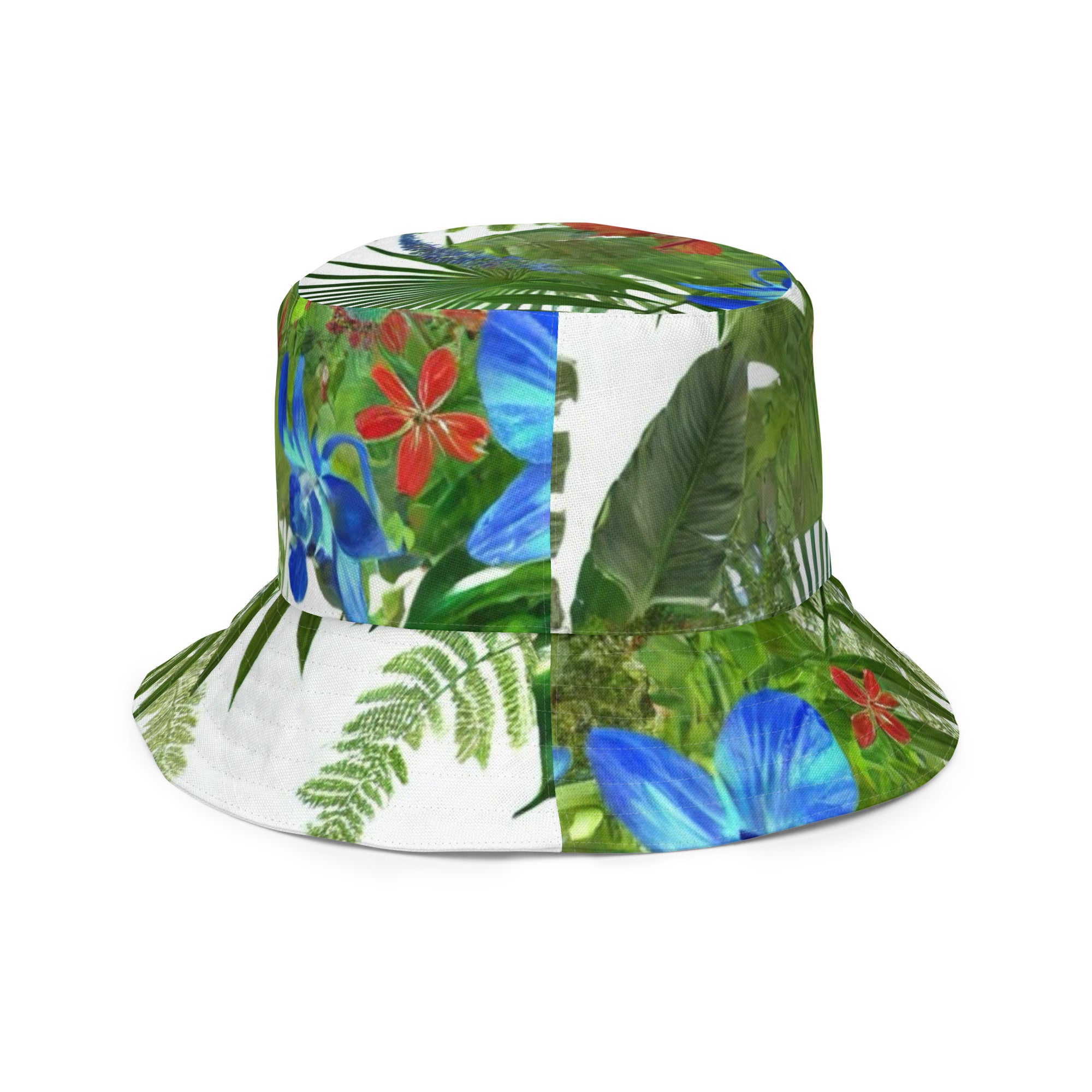 Tropical Reversible bucket hat